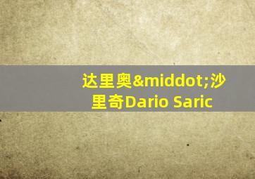 达里奥·沙里奇Dario Saric